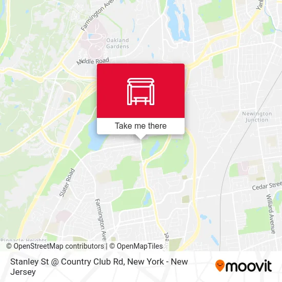 Stanley St @ Country Club Rd map