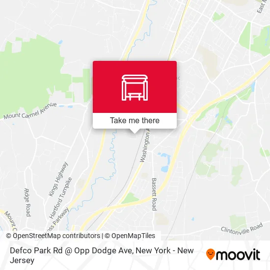 Mapa de Defco Park Rd @ Opp Dodge Ave