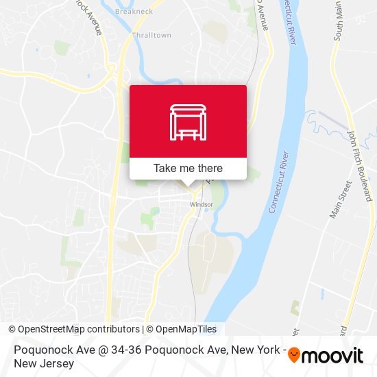 Poquonock Ave @ 34-36 Poquonock Ave map