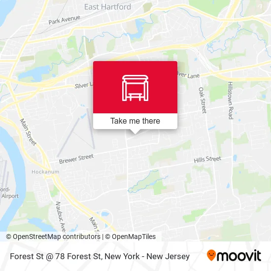 Forest St @ 78 Forest St map