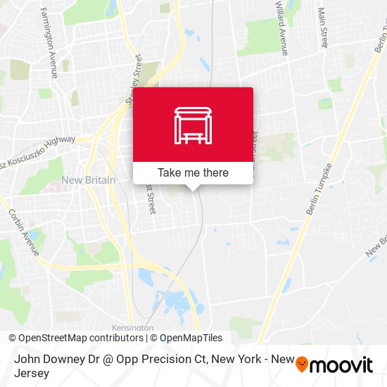 Mapa de John Downey Dr @ Opp Precision Ct