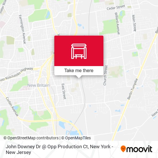 Mapa de John Downey Dr @ Opp Production Ct