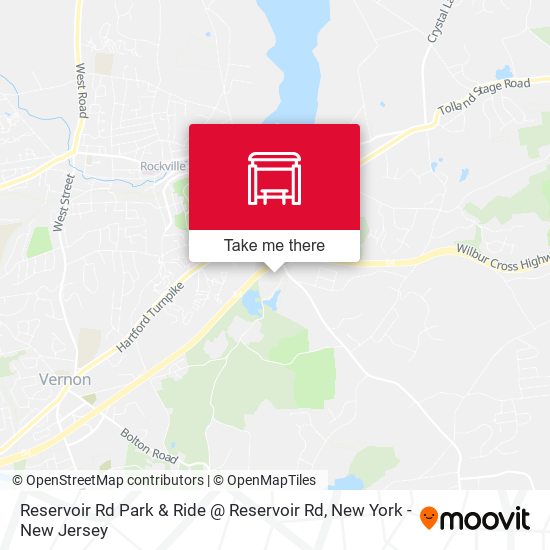 Mapa de Reservoir Rd Park & Ride @ Reservoir Rd