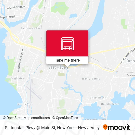 Saltonstall Pkwy @ Main St map