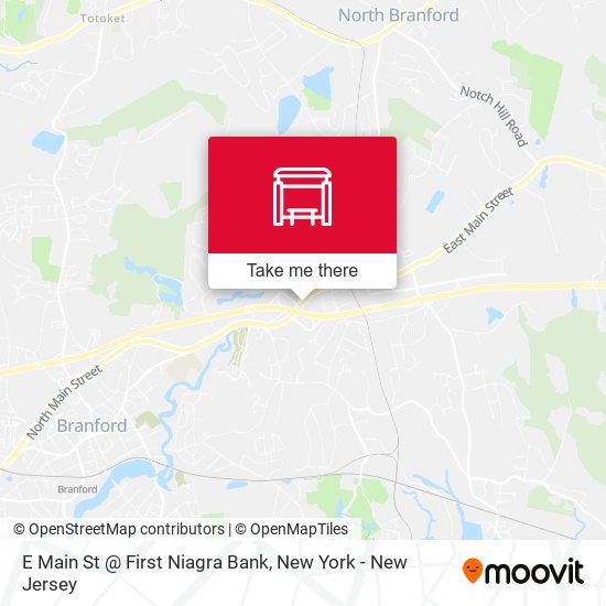 E Main St @ First Niagra Bank map