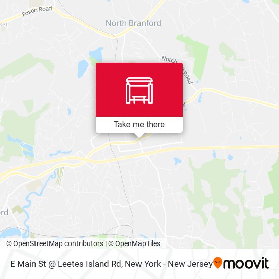 Mapa de E Main St @ Leetes Island Rd