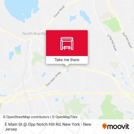 E Main St @ Opp Notch Hill Rd map