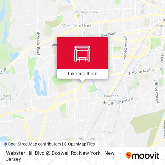 Webster Hill Blvd @ Boswell Rd map