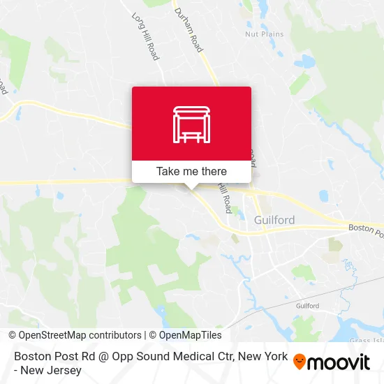Boston Post Rd @ Opp Sound Medical Ctr map
