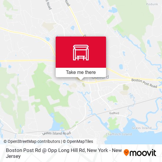 Mapa de Boston Post Rd @ Opp Long Hill Rd