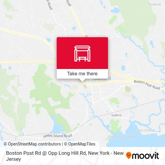 Boston Post Rd @ Opp Long Hill Rd map