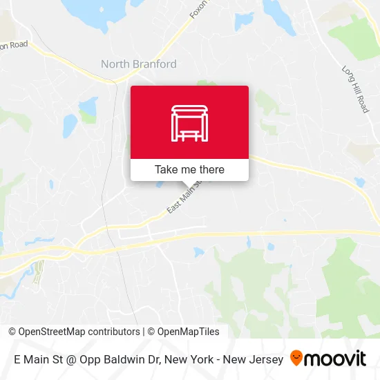 E Main St @ Opp Baldwin Dr map