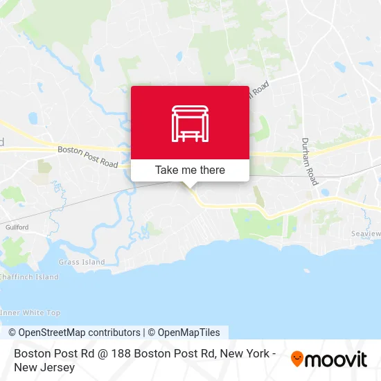 Boston Post Rd @ 188 Boston Post Rd map