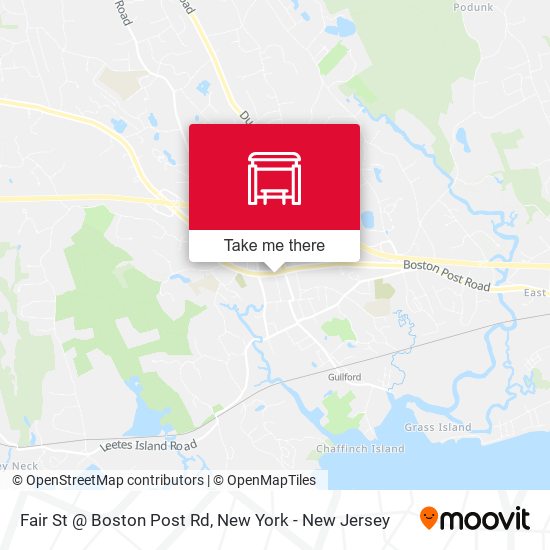 Fair St @ Boston Post Rd map