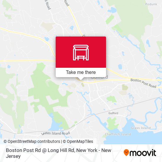Mapa de Boston Post Rd @ Long Hill Rd