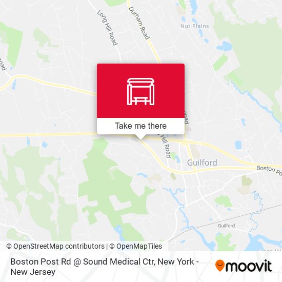 Boston Post Rd @ Sound Medical Ctr map