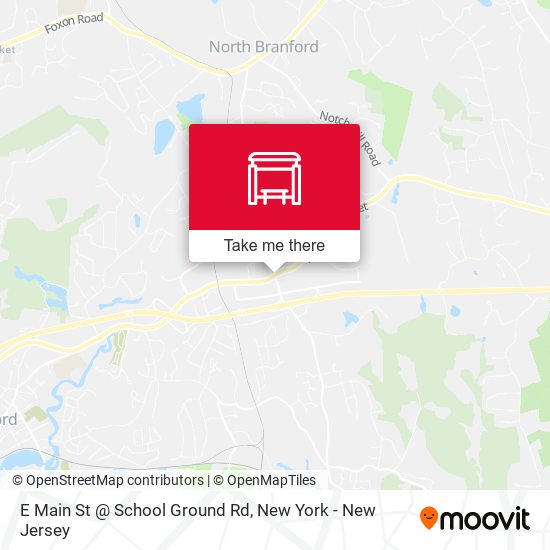E Main St @ School Ground Rd map