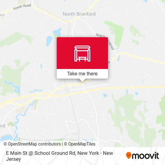 E Main St @ School Ground Rd map