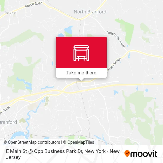 E Main St @ Opp Business Park Dr map