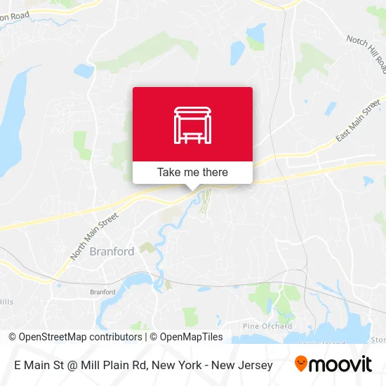 E Main St @ Mill Plain Rd map
