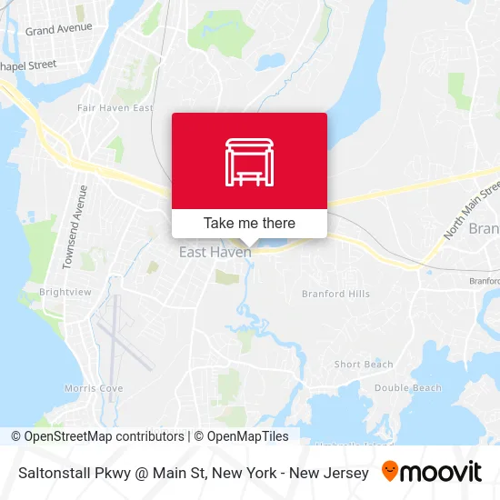 Saltonstall Pkwy @ Main St map