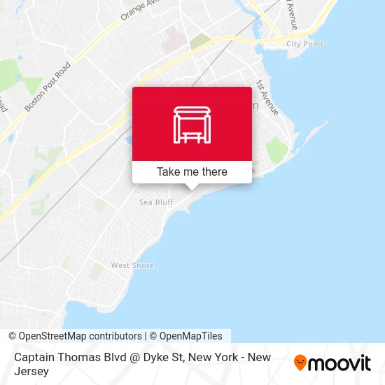 Captain Thomas Blvd @ Dyke St map