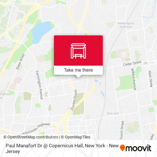 Paul Manafort Dr @ Copernicus Hall map