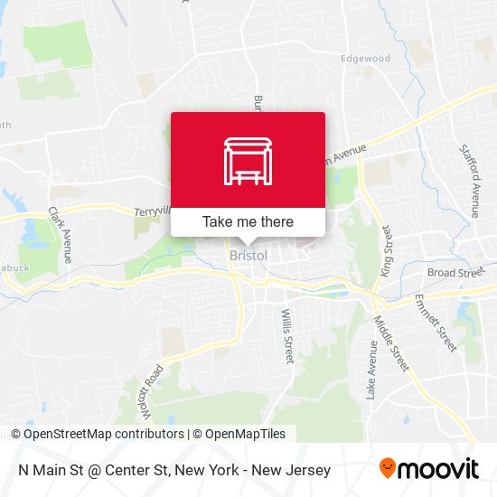 Mapa de N Main St @ Center St
