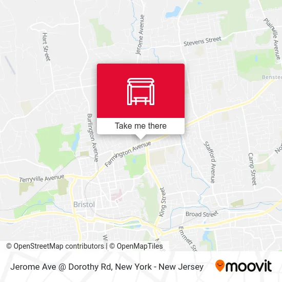 Jerome Ave @ Dorothy Rd map