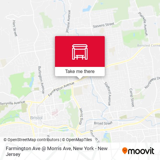 Farmington Ave @ Morris Ave map