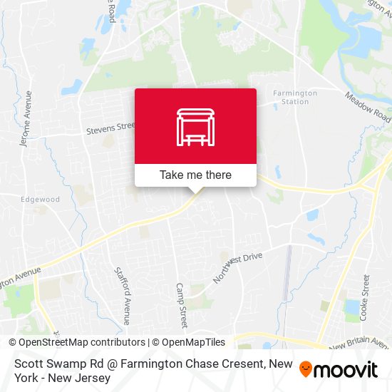 Scott Swamp Rd @ Farmington Chase Cresent map