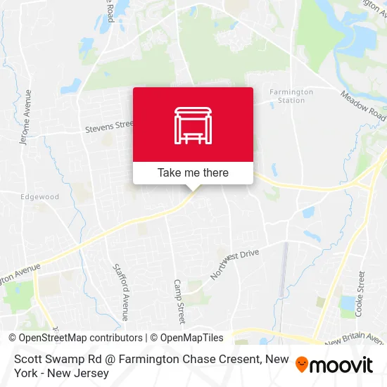 Scott Swamp Rd @ Farmington Chase Cresent map