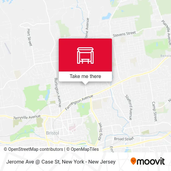 Jerome Ave @ Case St map