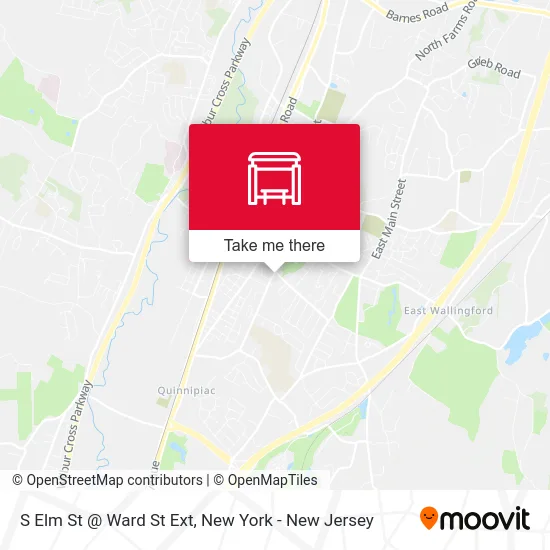 S Elm St @ Ward St Ext map