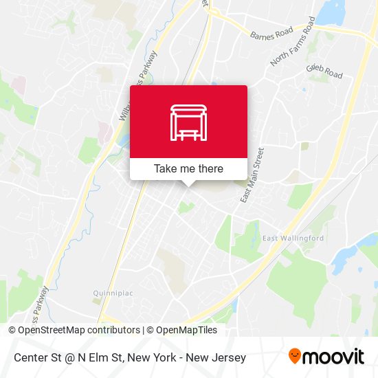Center St @ N Elm St map