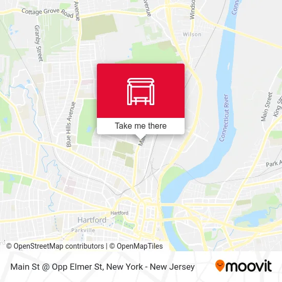 Main St @ Opp Elmer St map