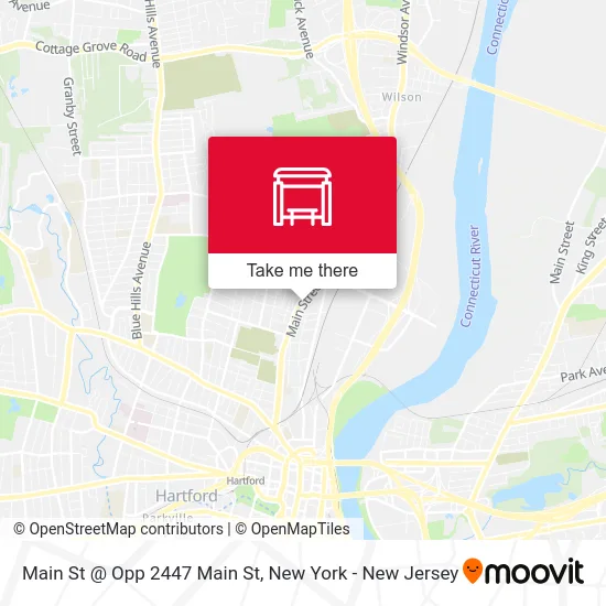 Main St @ Opp 2447 Main St map