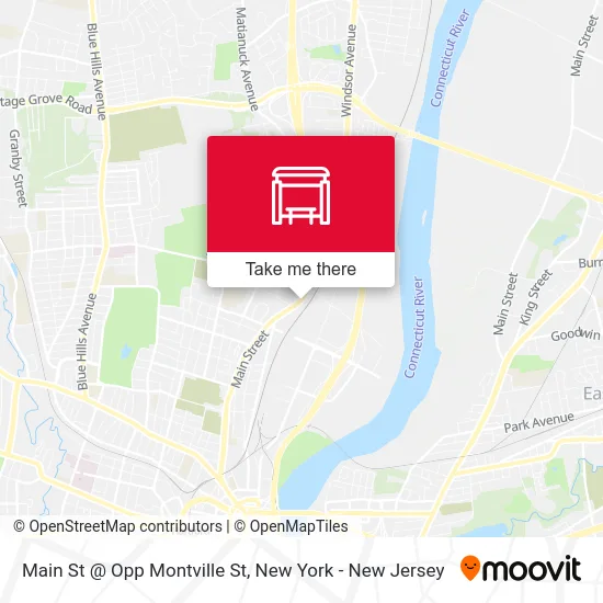 Main St @ Opp Montville St map