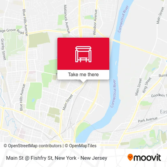 Main St @ Fishfry St map