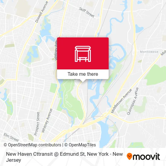 New Haven Cttransit @ Edmund St map