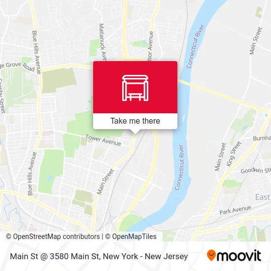 Main St @ 3580 Main St map