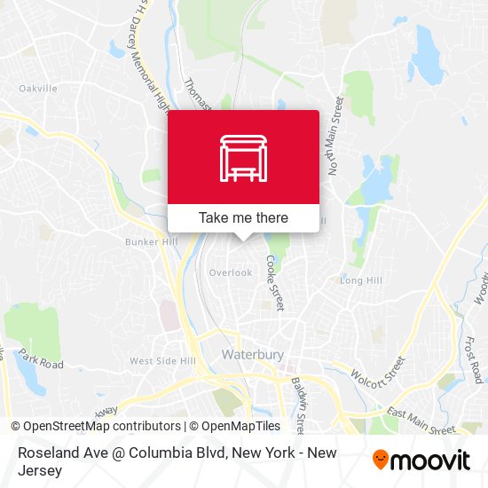 Mapa de Roseland Ave @ Columbia Blvd