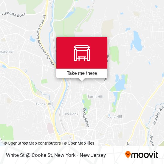 Mapa de White St @ Cooke St
