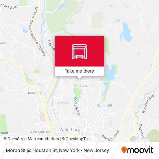 Mapa de Moran St @ Houston St