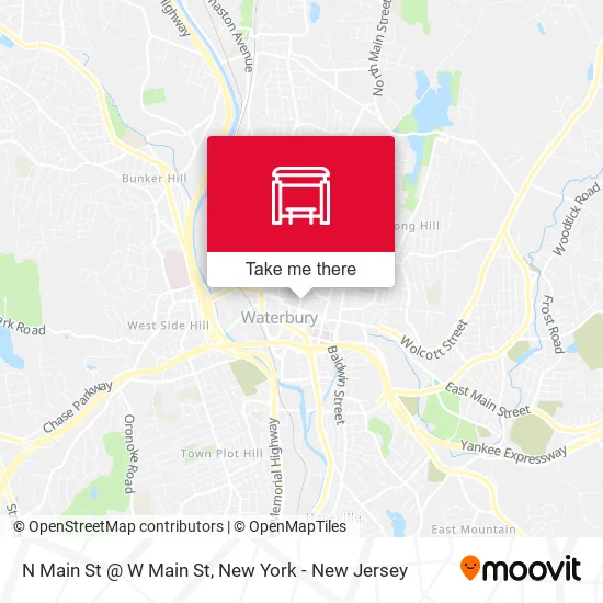 Mapa de N Main St @ W Main St