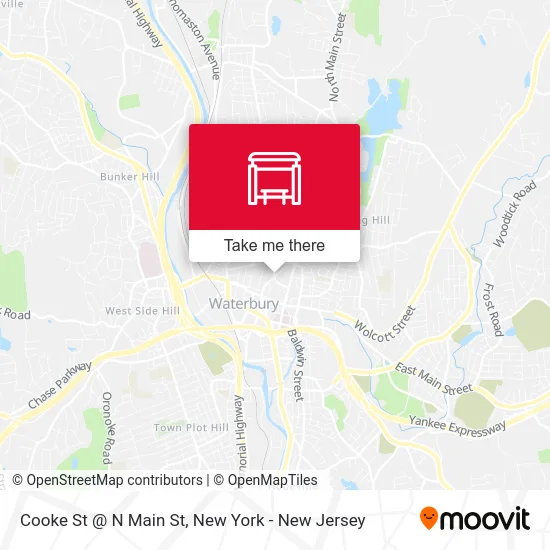 Cooke St @ N Main St map