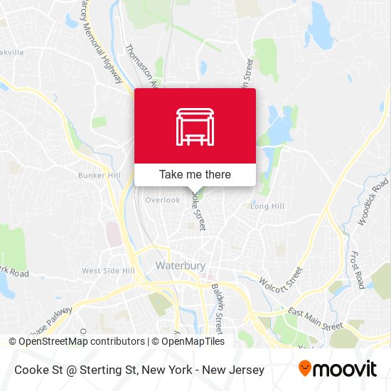 Mapa de Cooke St @ Sterting St