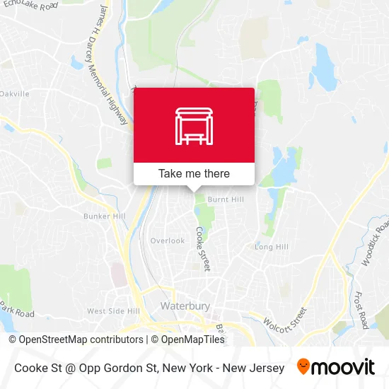 Cooke St @ Opp Gordon St map