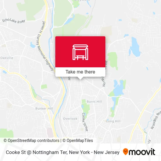 Cooke St @ Nottingham Ter map