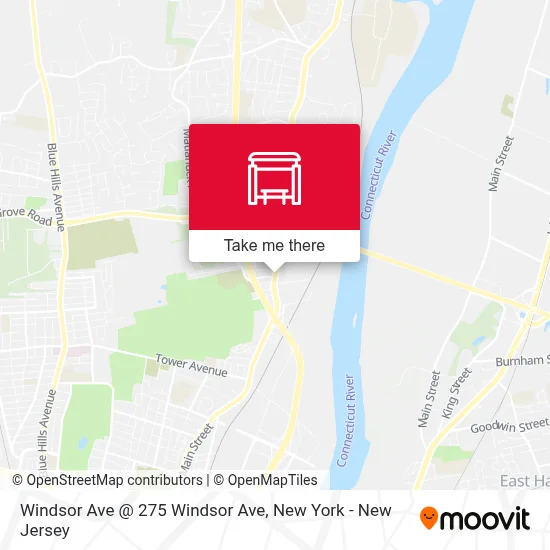 Windsor Ave @ 275 Windsor Ave map